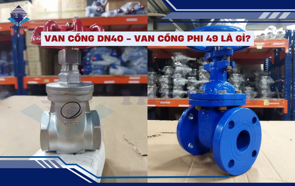 giới thiệu van cổng dn40 là gì