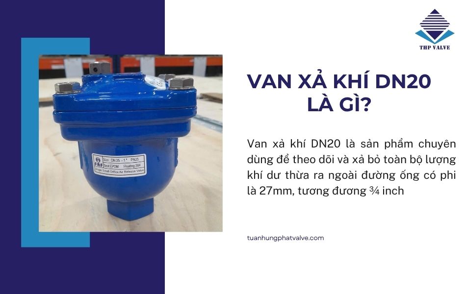 giới thiệu van xả khí dn20