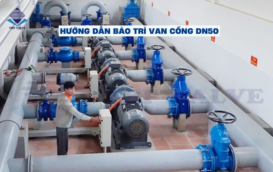 hướng dẫn bảo trì van cổng dn50