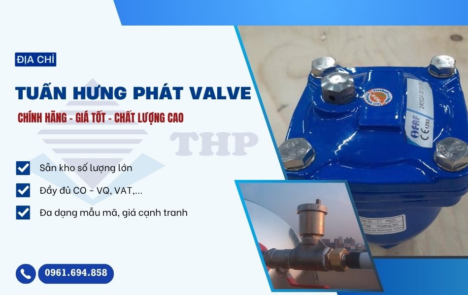 mua van xả khí dn20 chính hãng ở đâu