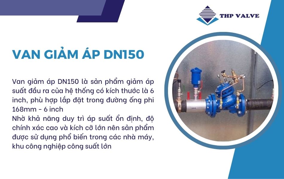 tìm hiểu van giảm áp dn150