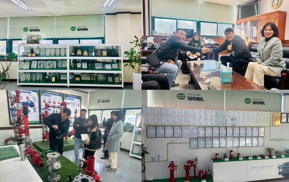 Tuấn Hưng Phát ghé thăm nhà máy Wonil Hàn Quốc