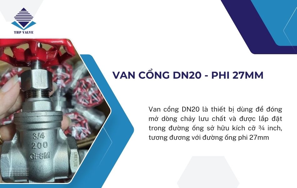 van cổng dn20 là gì