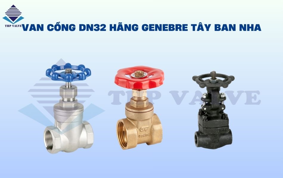 Van cổng DN32 của hãng Genebre Tây Ban Nha