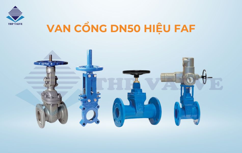 Van cổng DN50 hiệu FAF