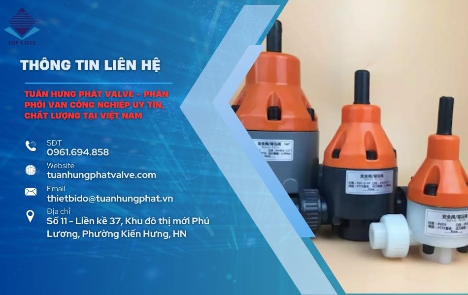 địa chỉ mua van giảm áp nhựa chính hãng