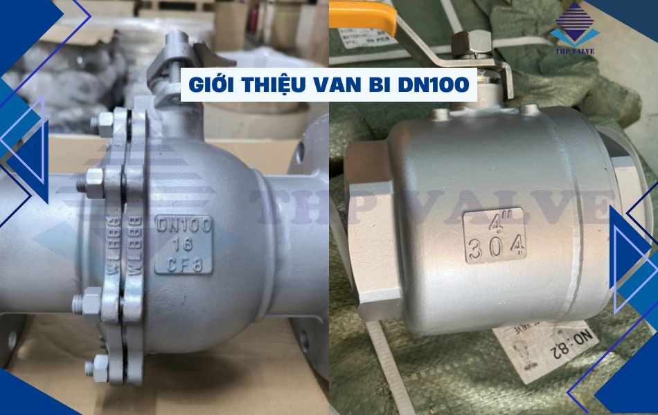 giới thiệu van bi dn100