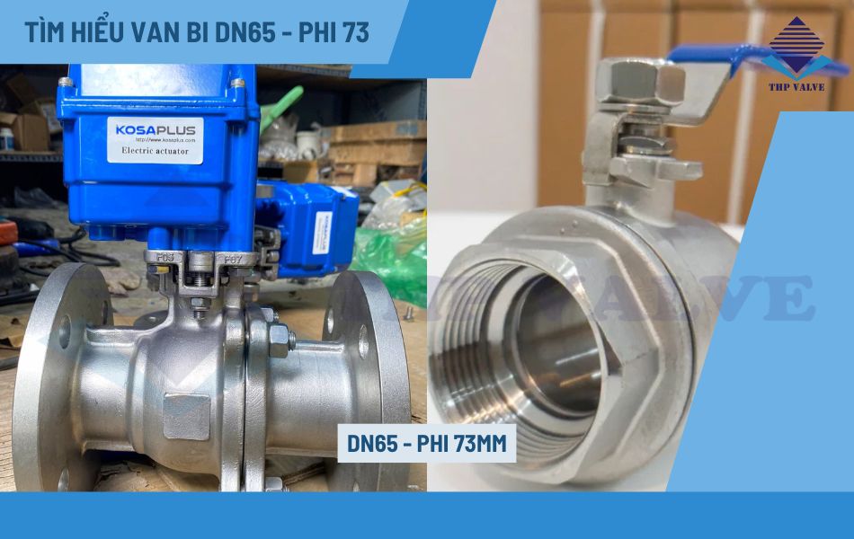 giới thiệu van bi dn65
