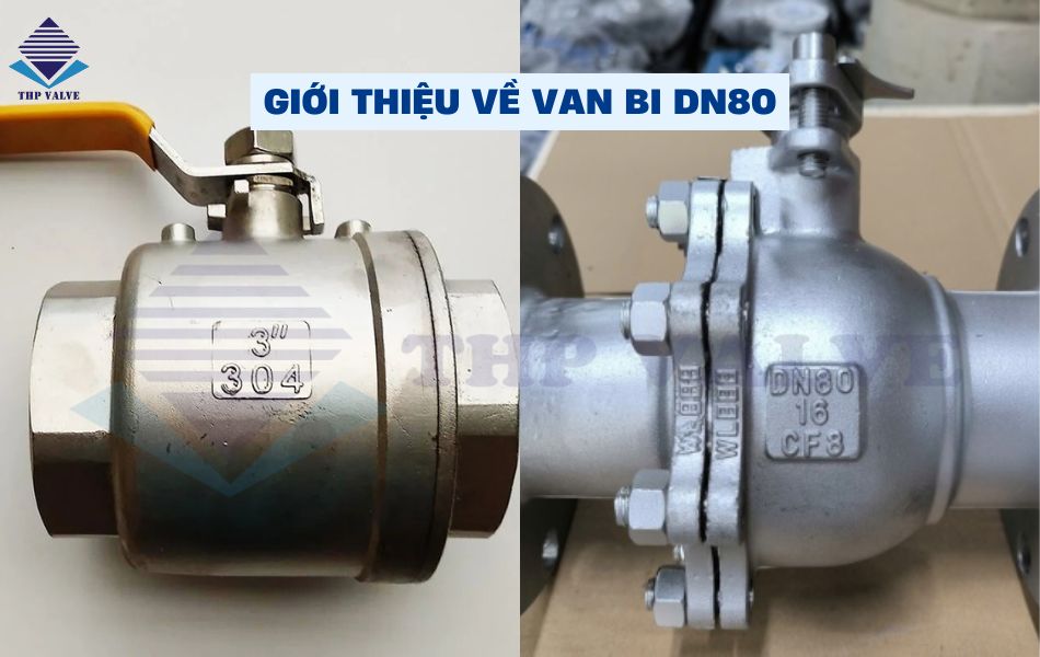 giới thiệu van bi dn80