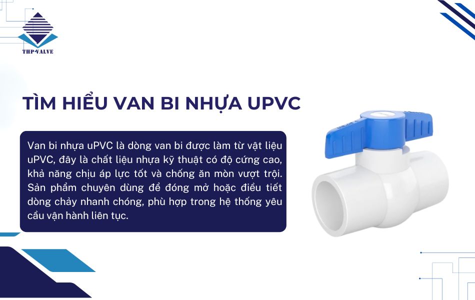 tìm hiểu về van bi nhựa upvc