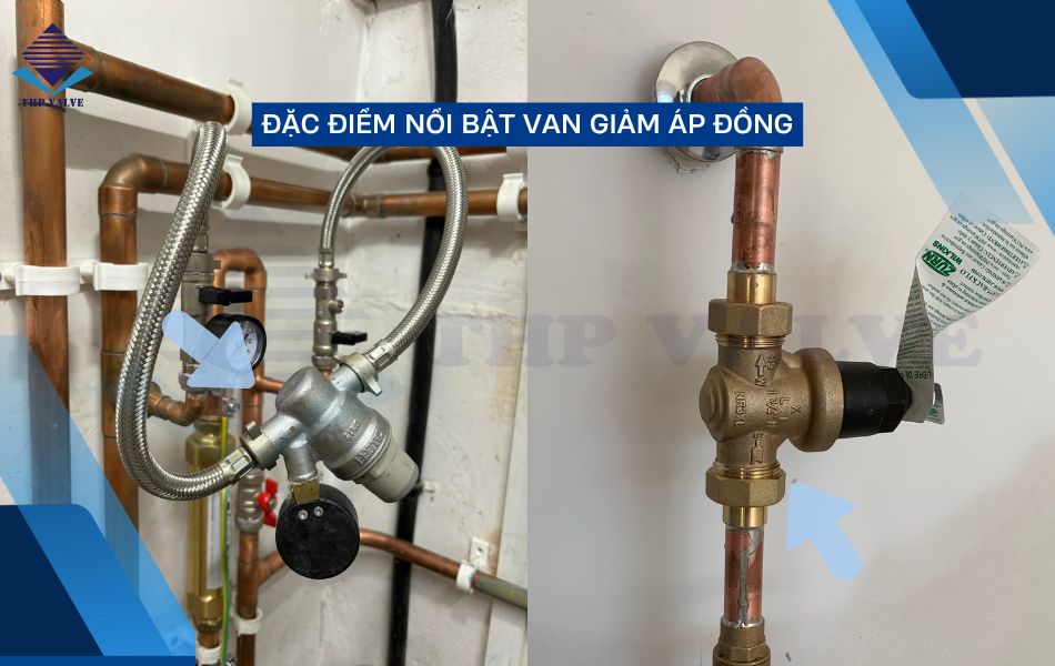 ưu điểm nổi bật van giảm áp đồng