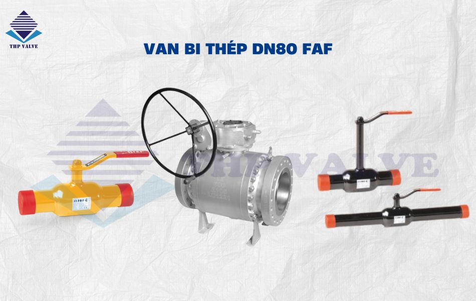 Van bi thép DN80 FAF