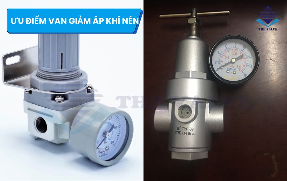 đặc điểm vượt trội van giảm áp khí nén