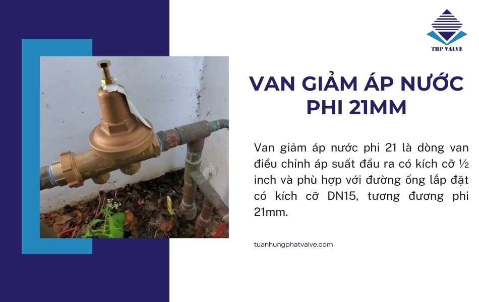 giới thiệu van giảm áp nước phi 21