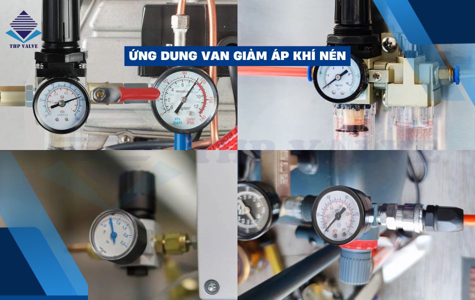 ứng dụng van giảm áp khí nén