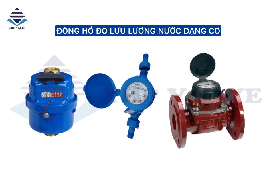 thiết bị đo lưu lượng nước dạng cơ