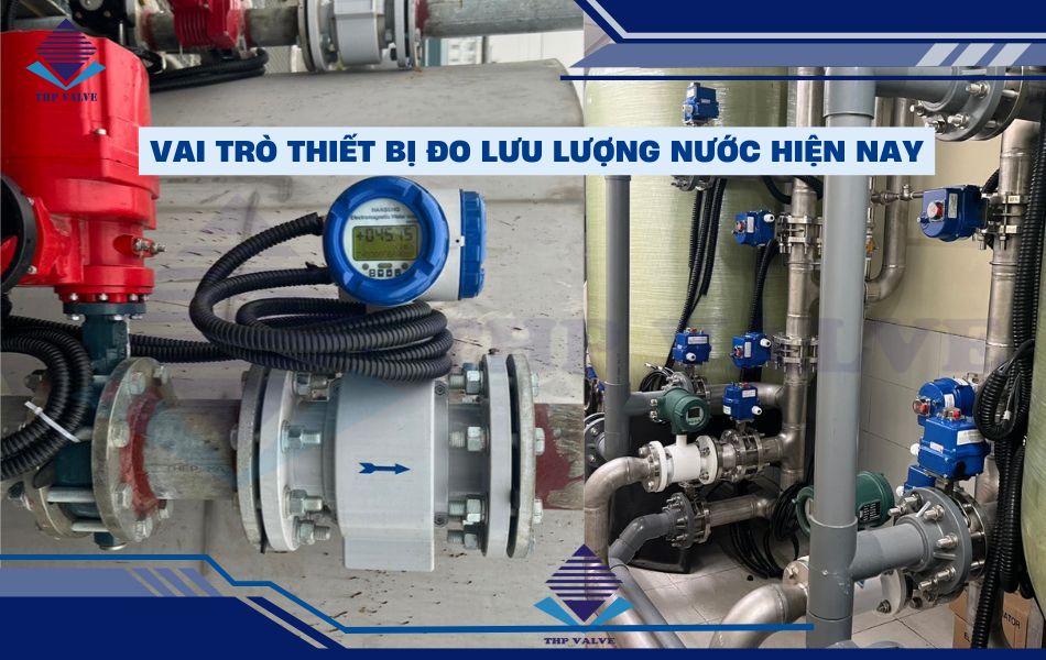 vai trò thiết bị đo lưu lượng nước trong hệ thống