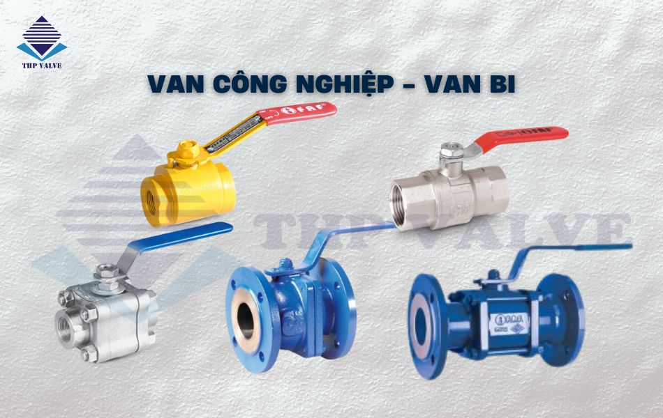 van công nghiệp - van bi