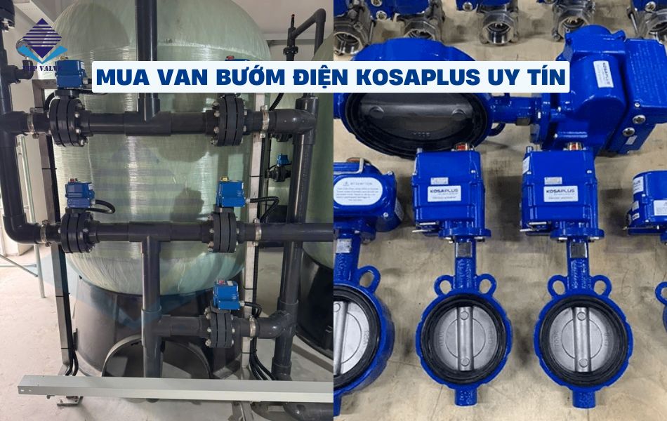 địa chỉ bán van bướm điều khiển điện kosaplus chính hãng