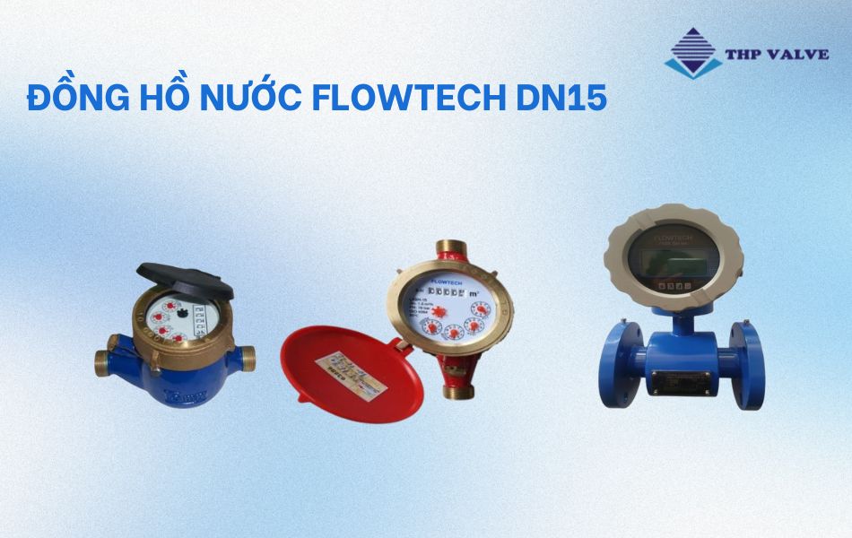 đồng hồ nước flowtecj dn15