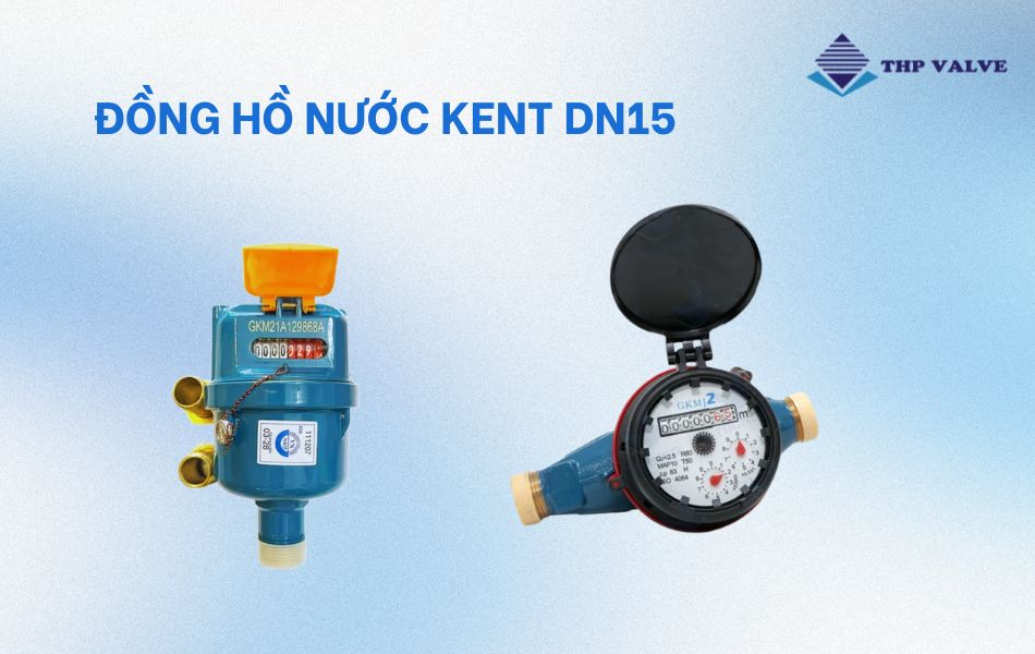 đồng hồ nước kent dn15