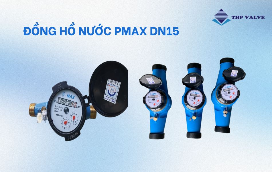 đồng hồ nước pmax dn15