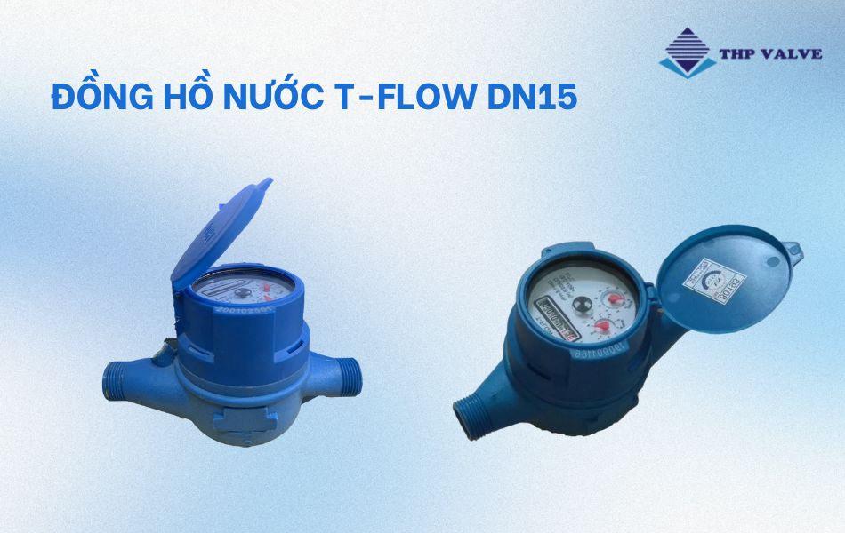 đồng hồ nước t-flow dn15