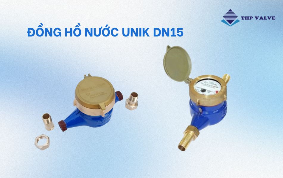 đồng hồ nước unik dn15