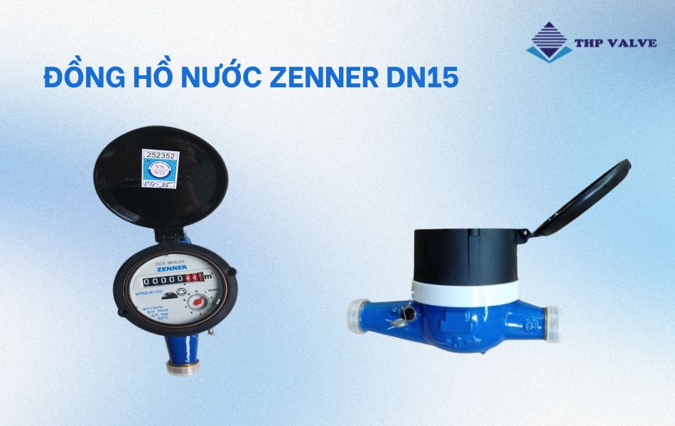 đồng hồ nước zenner dn15