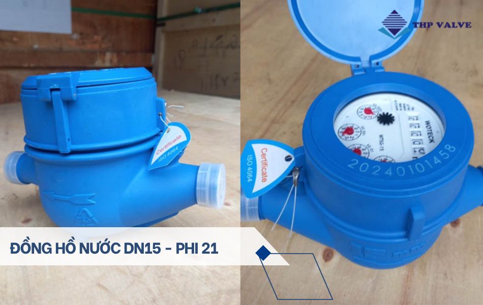tổng quan về đồng hồ nước dn15