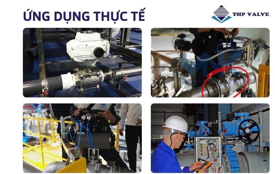 ứng dụng thực tế van điều khiển đài loan