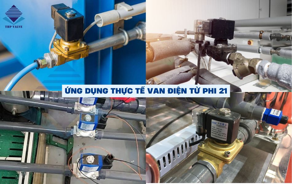 ứng dụng thực tế van điện từ phi 21