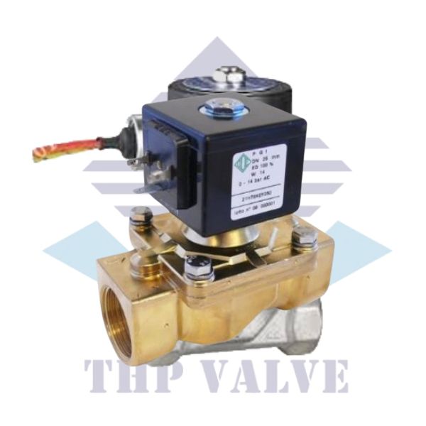Van điện từ phi 27 ODE chất liệu đồng