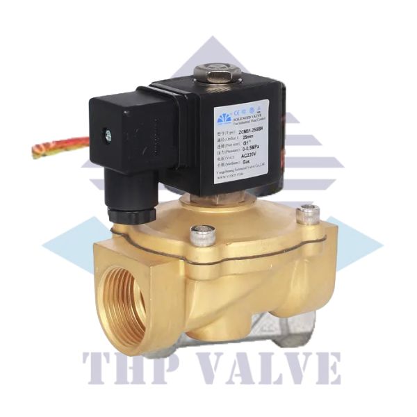 Van điện từ phi 27 Yongchuang chất liệu đồng