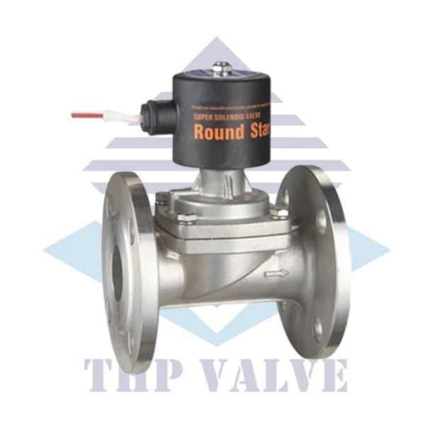 Van điện từ phi 49 Round Star dùng cho hơi nóng, hóa chất