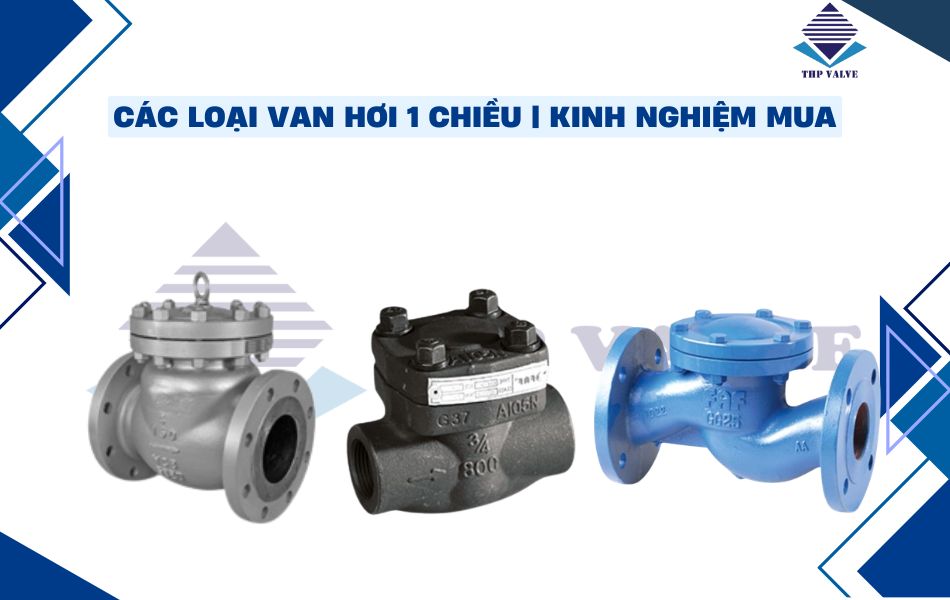 van hơi 1 chiều