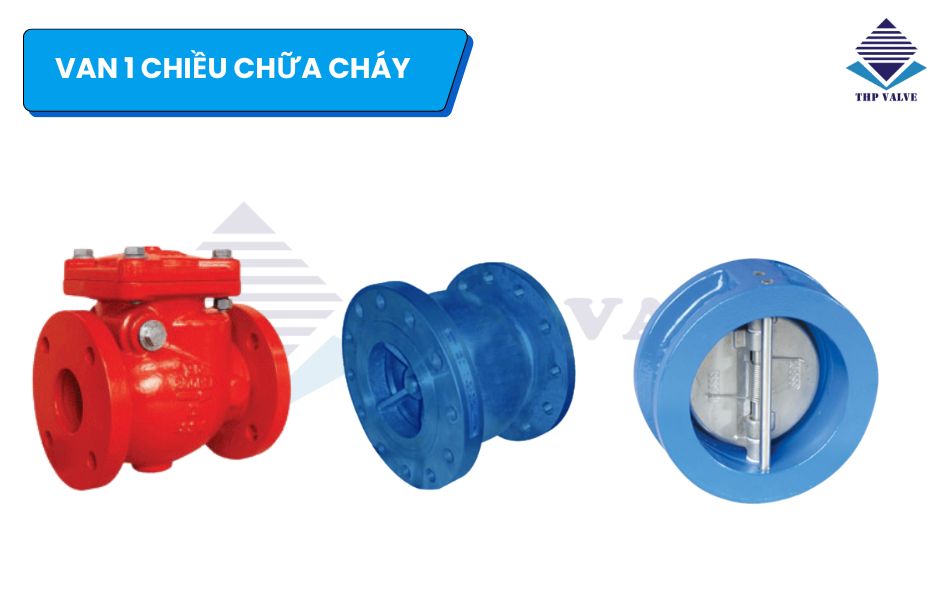 các loại van 1 chiều chữa cháy
