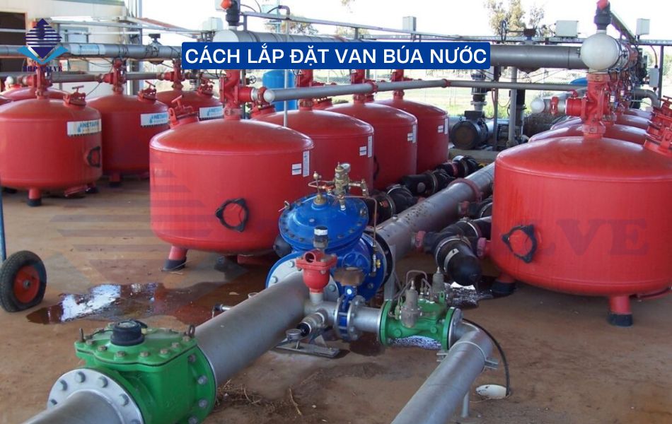 cách lắp đặt van búa nước