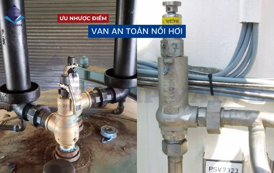 đánh giá ưu nhược điểm van an toàn nồi hơi