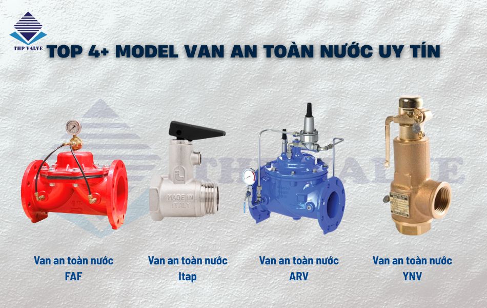 các thương hiệu van an toàn nước