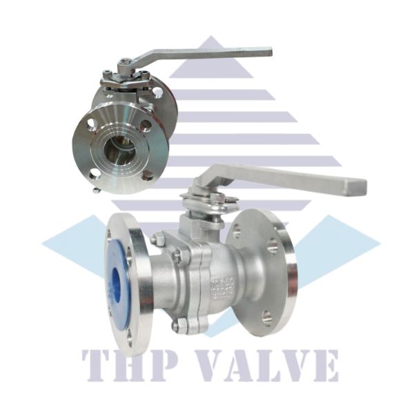 Van bi DN50 Wonil inox dạng 2 mảnh