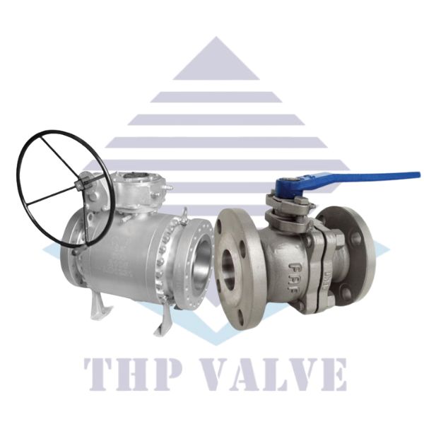 Van bi DN50 FAF thép dạng 2 mảnh