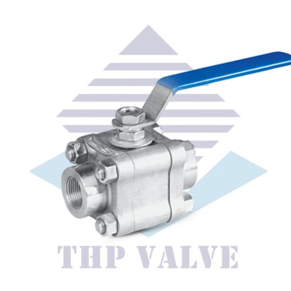 Van bi DN50 FAF thép dạng 3 mảnh