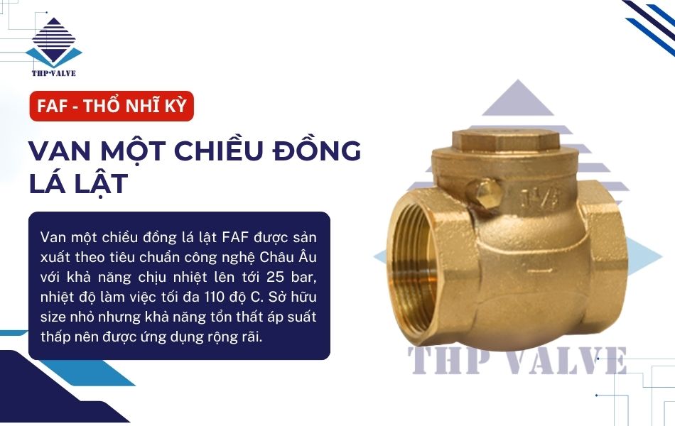 van một chiều đồng lá lật thương hiệu faf