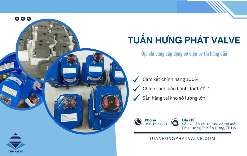 đơn vị phân phối động cơ điện chính hãng, uy tín