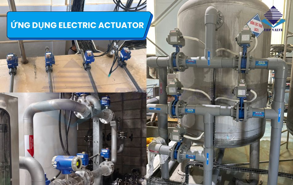 ứng dụng của electric actuator