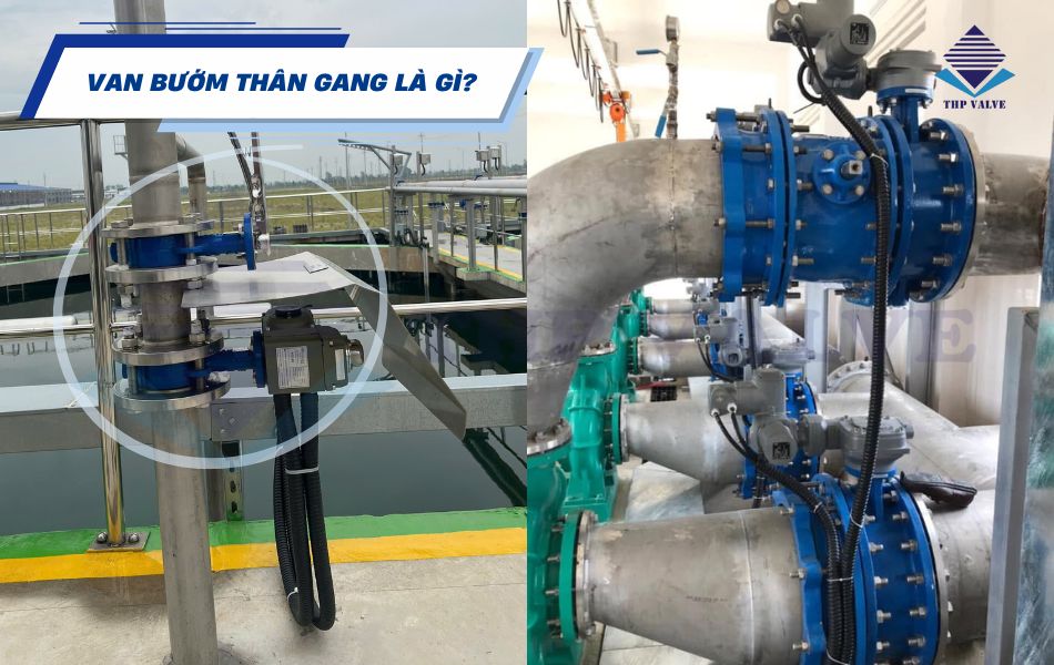 giới thiệu về van bướm thân gang