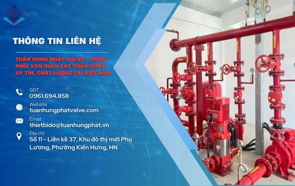 mua van giám sát chữa cháy chính hãng, giá tốt
