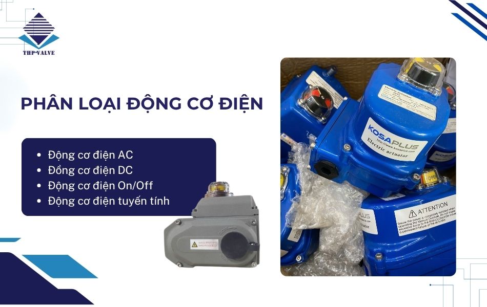 phân loại động cơ điện phổ biến