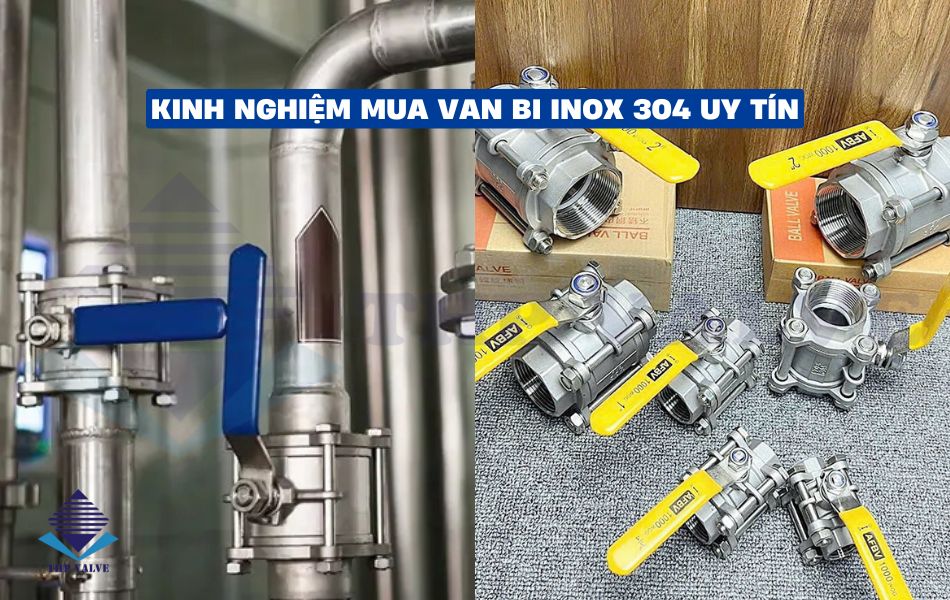 kinh nghiệm khi lựa chọn van bi inox 304
